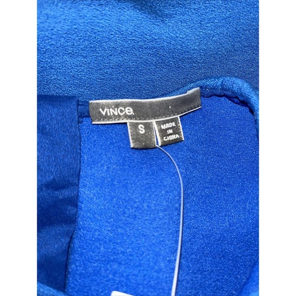 Vince Royal Blue Sleeveless Sheath Tank Dress Women's Size Small New With Tags! - Picture 8 of 9